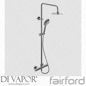 Fairford 14121060 Element Pro Exposed Round Shower Kit Chrome Spare Parts