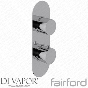Fairford 14122105 Element Chrome Round Concealed Twin Shower Valve Spare Parts