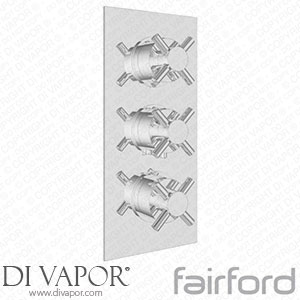 Fairford 14122112 Tahoe Chrome Concealed Triple Shower Valve Spare Parts