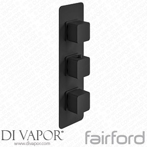 Fairford 14122153 Una Square Concealed Triple Shower Valve with Diverter Spare Parts