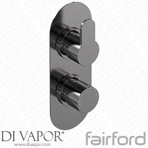 Fairford 14122736 Element 10 Brushed Round Concealed Twin Shower Valve with Diverter Spare Parts