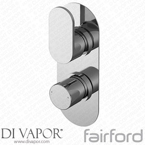 Fairford 14122751 Element 10 Chrome Round Concealed Twin Shower Valve with Diverter Spare Parts
