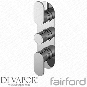 Fairford 14122753 Element 10 Round Concealed Triple Shower Valve with Diverter Spare Parts