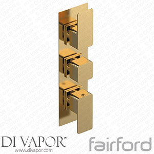 Fairford 14122768 Una Grace Square Concealed Triple Shower Valve with Diverter Spare Parts