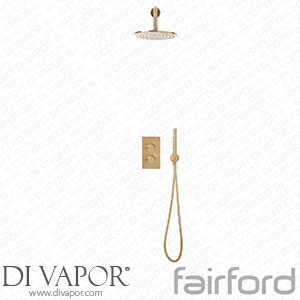 Fairford 14122951 Element 7 Brushed Brass Concealed Shower Kit Spare Parts