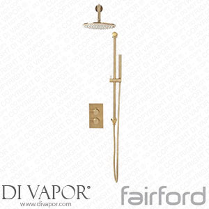 Fairford 14122954 Element 7 Brushed Brass Concealed Shower Kit Spare Parts