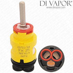 FX25 61/9 25mm Joystick Cartridge - Yellow / Black / Red Polymer