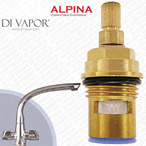 Franke Alpina Kitchen Tap Ceramic Tap Insert Cartridge - 133.0069.407 / 133.0440.318 Cold Compatible Cartridge