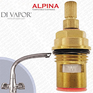 Franke Alpina Kitchen Tap Ceramic Tap Insert Cartridge - 133.0069.408 / 133.0440.319 Hot Compatible Cartridge