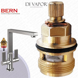 Franke Bern SP3308 Tap Valve Cartridge Spare (133.0358.053) - Hot Side (3749R-H & 3308R-H) - Compatible Cartridge