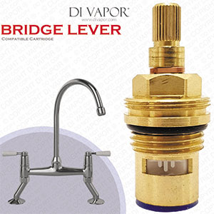 Franke Bridge Lever 1427R-C Kitchen Tap Valve - 133.0194.089 Compatible Anti-Clockwise Turn to Open Cartridge