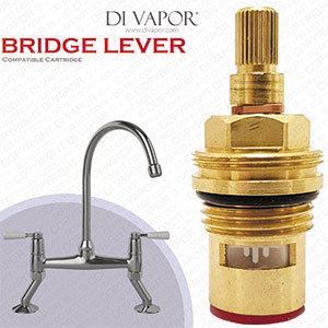 Franke Bridge Lever 1427R-H Kitchen Tap Valve - 133.0194.088 Compatible Hot Side Cartridge