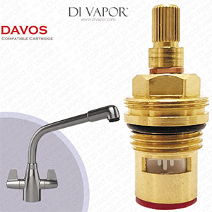 Franke Davos 1427R-H Kitchen Tap Valve Cartridge (133.0069.365) - 1427R Compatible Hot Cartridge (af