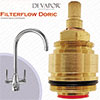 Franke Filterflow Doric Kitchen Tap Valve Compatible Cartridge Replacement - Hot (Right Side)