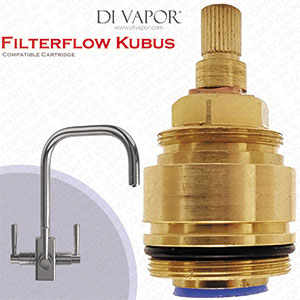 Franke Filterflow Kubus Kitchen Tap Valve Compatible Cartridge Replacement - Cold (Right Side)