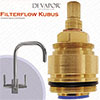 Franke Filterflow Kubus Kitchen Tap Valve Compatible Cartridge Replacement - Cold (Right Side)