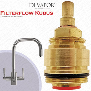 Franke Filterflow Kubus Kitchen Tap Valve Compatible Cartridge Replacement - Hot (Right Side)