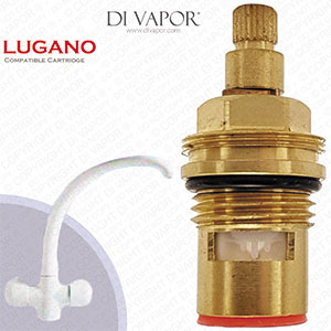 Franke Lugano Kitchen Tap Valve - 20 Teeth Spline - Hot Side - 133.0440.352 Compatible Cartridge