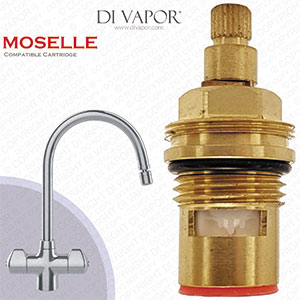 Franke Moselle SP3819-H Kitchen Tap Valve - 20 Teeth Spline - Hot Side - 133.0440.352 & 133.0358.056