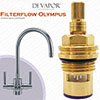 Franke Filterflow Olympus Cold Tap Valve (133.0069.364) - 1/2