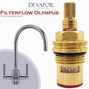 Franke Filterflow Olympus SP3561-H Hot Tap Valve Cartridge (133.0194.088) - 1/2