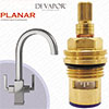 Franke Planar 2307R-C Cold Tap Valve - 1/2" Gland Assy - 3547R-C / 133.0438.152 Compatible Kitchen Tap Cartridge