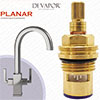 Franke Planar 2307R-C Cold Tap Valve - 1/2