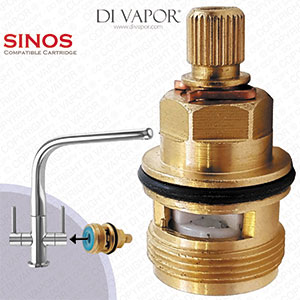 Franke Sinos SP3794-C / 3308R-C Cold Tap Valve Cartridge - 133.0358.055 / 133.0150.219 Compatible Ki