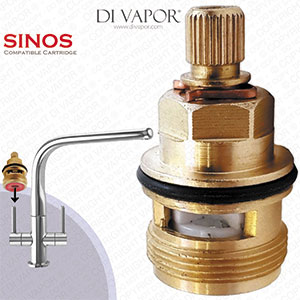 Franke Sinos SP3794-H / 3308R-H Hot Tap Valve Cartridge - 133.0358.053 / 133.0150.220 Compatible Kit