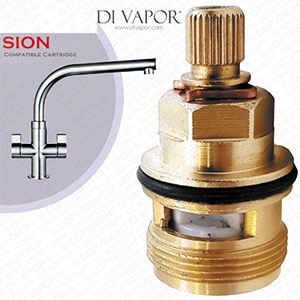 Franke Sion SP3794-H / 3308R-H Hot Valve Tap Cartridge - 133.0358.053 / 133.0150.220 Compatible Kitchen Tap Cartridge