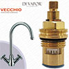 Franke Vecchio SP3819-C / 1212R-C / 3819R-C Cold Kitchen Tap Valve - 20 Teeth Spline - 133.0440.351,