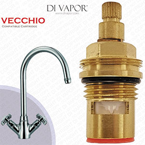 Franke Vecchio SP3819-H / 1212R-H / 3819R-H Cold Kitchen Tap Valve - 20 Teeth Spline - 133.0440.352,