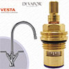 Franke Vesta SP3547-C Tap Valve Replacement (133.0358.167) - 1/2