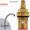 Franke Zurich SP3819-H / 1212R-H / 3819R-H Cold Kitchen Tap Valve - 20 Teeth Spline - 133.0440.352, 