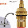 Franke Zurich SP3819-H / 1212R-H / 3819R-H Hot Kitchen Tap Valve - 20 Teeth Spline - 133.0440.352, 133.0069.960 & 133.0358.056 Compatible Cartridge