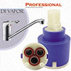 Franke Professional 40mm Ceramic Disc Tap Top Lever Cartridge (133.0069.392) / 1229R Compatible Cartridge