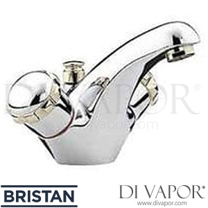 Bristan G BAS COM CD Omega Basin Mixer Tap - Chrome & Gold - Spare Parts