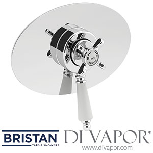 Bristan Prism Concealed Oval Shower Valve - Chrome