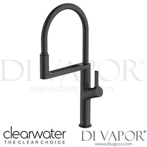 Clearwater GAL10MB Galex Matt Black Pull Out Sensor Kitchen Mixer Tap Spare Parts