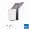 135 Degree Wall to Glass Bracket Clamp for Shower Panel or Balustrade | 6mm to 10mm Glass