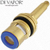 80mm On / Off Flow Ceramic Disc Shower Cartridge - 1/2