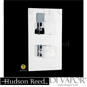 Hudson Reed Genna Twin Concealed Thermo Shower Valve With Diverter - GEN3207 Spare Parts