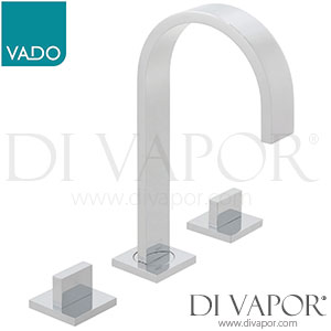 VADO GEO-101-C/P GEO 3 Hole Basin Mixer Spout Spare Parts