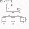 Vado Basin Mixer Diagram