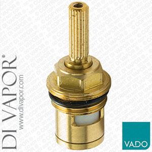 Vado GEO-109/VALVE/CD/HT Hot Flow Cartridge for Geo 3 Hole Basin Mixers