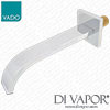 Vado GEO-109 SPOUT-C P Spout Only to Suit GEO-109-C P