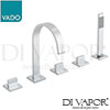 VADO GEO-135-34-CP Mixer Spare Parts