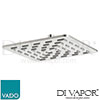 VADO GEOM-250SQ-SS Spare Parts