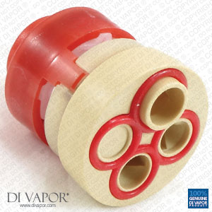 2-Way Red Diverter Cartridge for GESSI 01727 (Eclix, 09259 Valves)