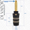 Long Thermostatic Cartridge